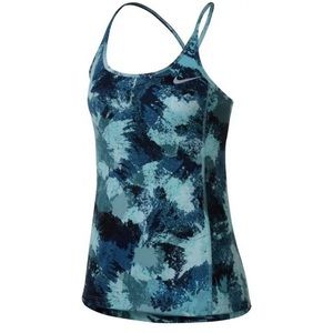 Nike Dry Miler Running Tank For Women Large Blue